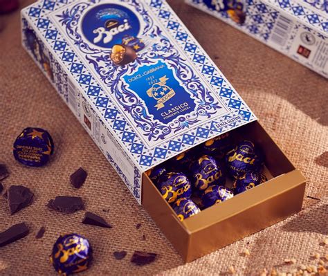 dolce gabbana pralinen|100 years of Baci Perugina .